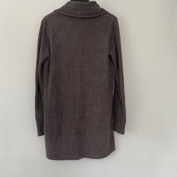 BAREFOOT DREAMS CozyChic Lite cardigan gray color M. - Picture 8 of 12
